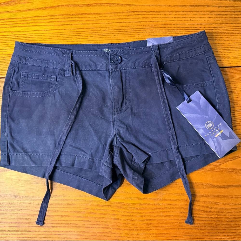 Boom Boom Jeans Navy Women's Cargo Shorts